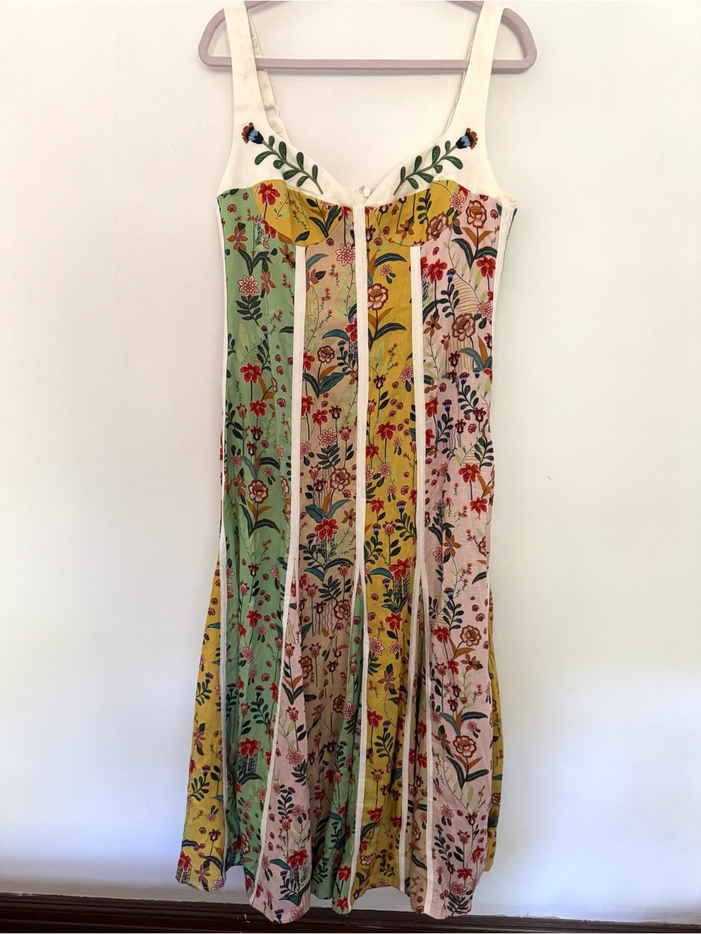 Christian Lacroix Floral Panel Summer Dress - Multicolor. NWOT - Picture 2 of 8
